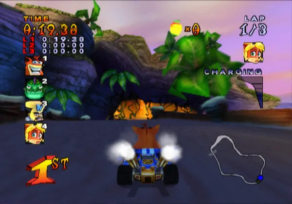 Crash Nitro Kart - Xbox spill