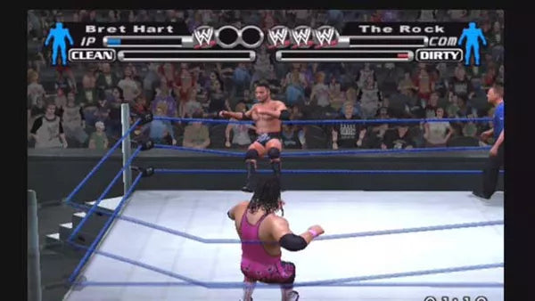 Renovert WWE Smackdown vs. Raw - PS2 spill - Retrospillkongen