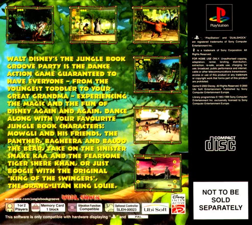 Walt Disney's The Jungle Book: Rhythm n' Groove - PS1 spill - Retrospillkongen