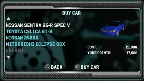 Need for Speed: Underground - Rivals - PSP spill - Retrospillkongen