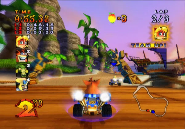 Crash Nitro Kart - Xbox spill