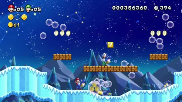 New Super Mario Bros. U + New Super Luigi U - Wii U spill - Retrospillkongen