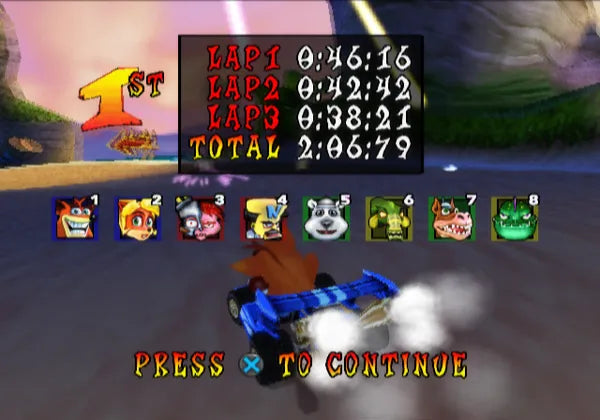 Crash Nitro Kart - Xbox spill - Retrospillkongen