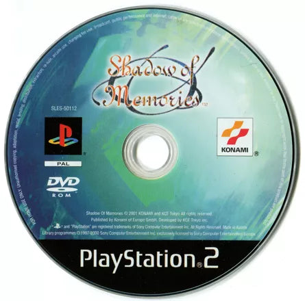 Shadow of Memories - PS2 spill - Retrospillkongen