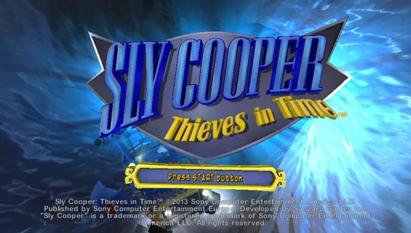 Sly Cooper: Thieves in Time - PS Vita spill - Retrospillkongen