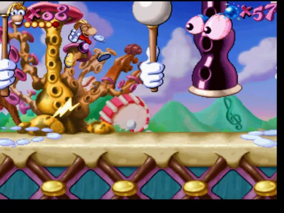Rayman - PS1 spill - Retrospillkongen