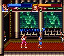 Super Double Dragon - SNES spill