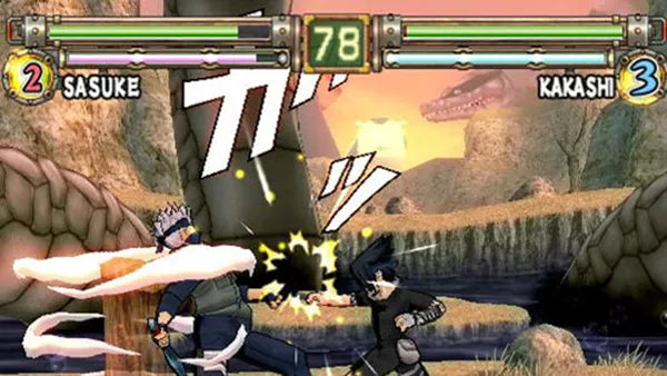 Naruto: Ultimate Ninja 2 - PS2 spill - Retrospillkongen