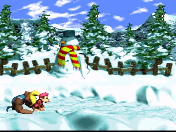 Donkey Kong Country 3: Dixie Kong's Double Trouble! - SNES spill
