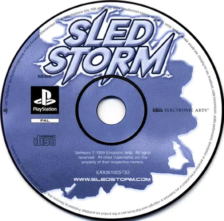 Sled Storm - PS1 spill