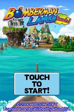 Bomberman Land Touch! - Nintendo DS spill - Retrospillkongen