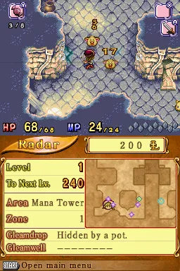 Children of Mana - Nintendo DS spill - Retrospillkongen