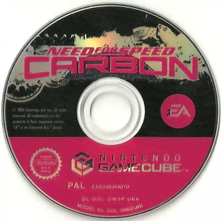 Need for Speed Carbon - Nintendo Gamecube spill