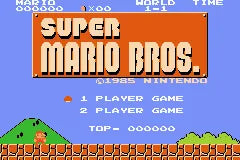 Super Mario Bros. - GBA spill - Retrospillkongen