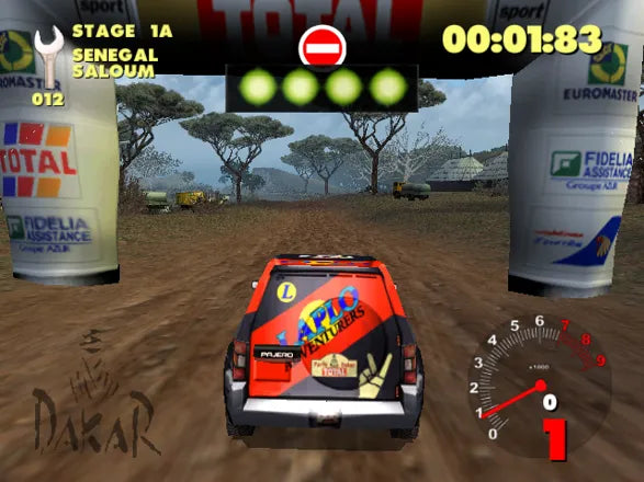 Paris-Dakar Rally - PS2 spill