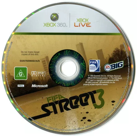 FIFA Street 3 - Xbox 360 spill