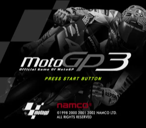 MotoGP3 - PS2 spill