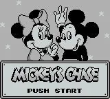 Mickey's Dangerous Chase - Gameboy spill