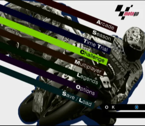 MotoGP3 - PS2 spill