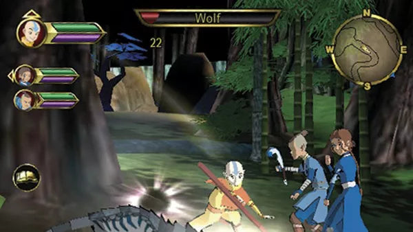 Nickelodeon Avatar: The Legend of Aang - Wii spill - Retrospillkongen