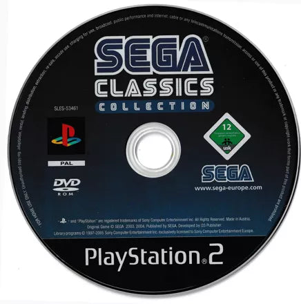 Sega Classics Collection - PS2 Spill - Retrospillkongen
