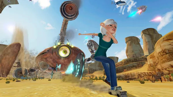 Renovert Monsters vs. Aliens  - PS2 Spill - Retrospillkongen