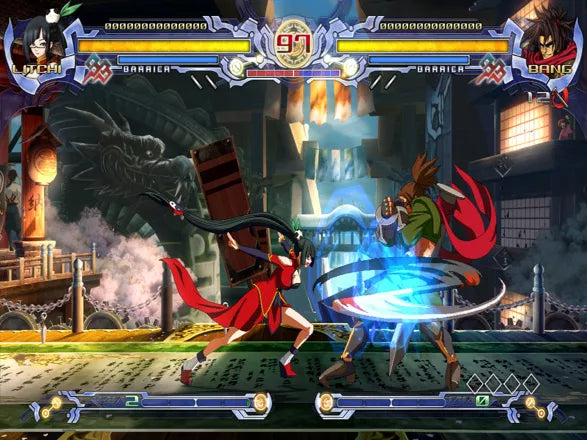 BlazBlue: Calamity Trigger - Xbox 360 spill