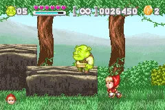 Shrek: Hassle at the Castle - GBA spill - Retrospillkongen