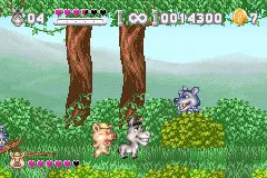 Shrek: Hassle at the Castle - GBA spill - Retrospillkongen