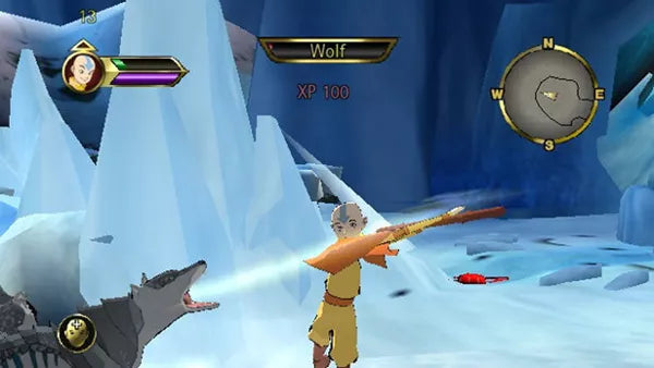 Nickelodeon Avatar: The Legend of Aang - Wii spill - Retrospillkongen