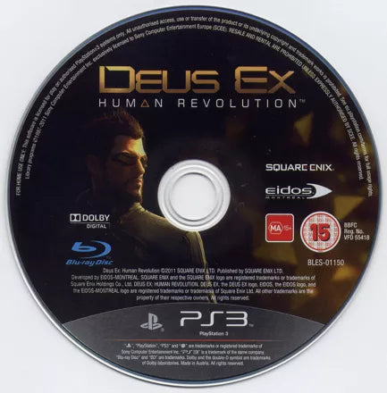 Deus Ex: Human Revolution - PS3 spill - Retrospillkongen