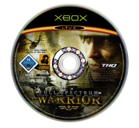 Full Spectrum Warrior - Xbox spill