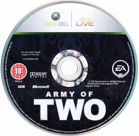Army of Two - Xbox 360 spill