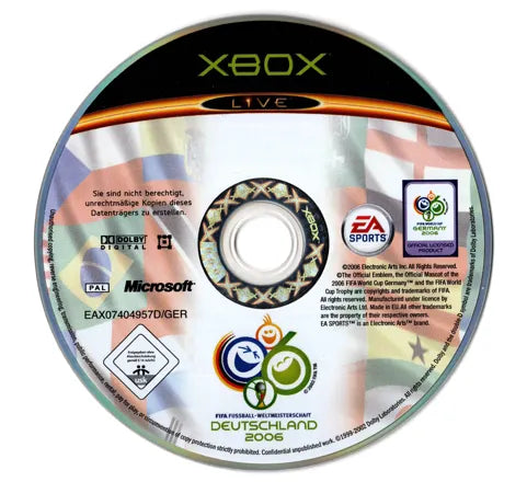 FIFA World Cup: Germany 2006 - Xbox spill