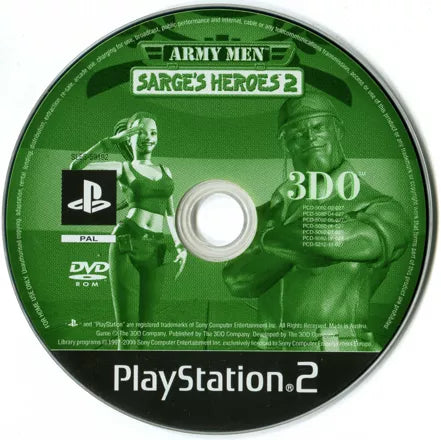 Army Men: Sarge's Heroes 2 - PS2 Spill - Retrospillkongen