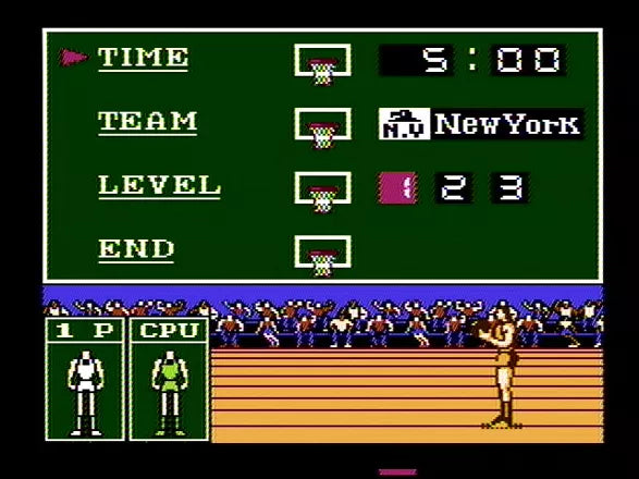 Double Dribble - NES spill (I eske)