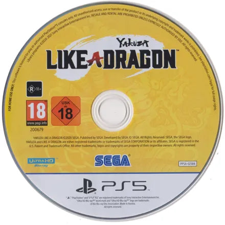 Yakuza: Like a Dragon - PS5 Spill