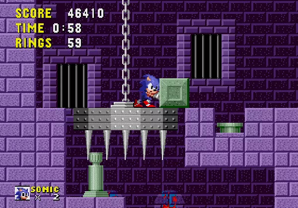 Sonic the Hedgehog - SEGA Mega Drive spill