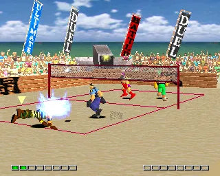 V-Ball: Beach Volley Heroes - PS1 Spill - Retrospillkongen