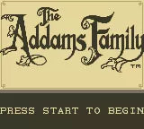 Addams Family - Gameboy spill