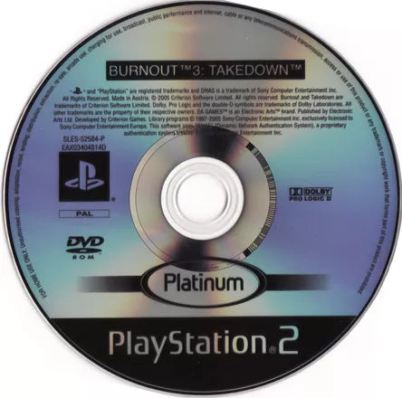 Burnout 3: Takedown - PS2 spill - Retrospillkongen