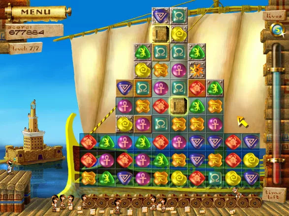 Renovert 7 Wonders of the Ancient World - PS2 spill - Retrospillkongen