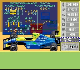 Exhaust Heat - SNES spill - Retrospillkongen