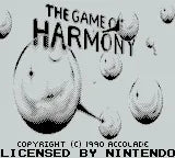 The Game of Harmony - Gameboy spill