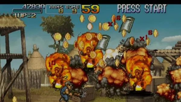 Metal Slug Anthology - PS2 Spill