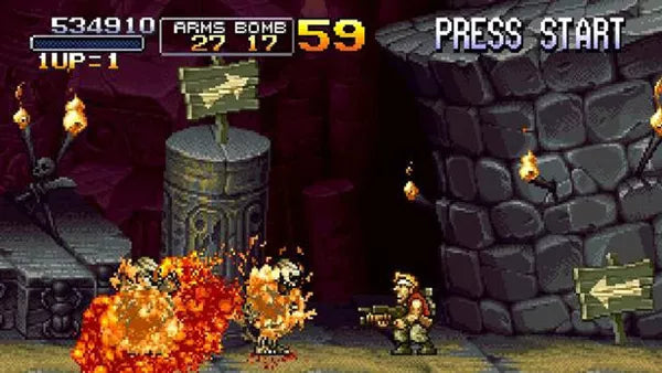 Metal Slug Anthology - PS2 Spill