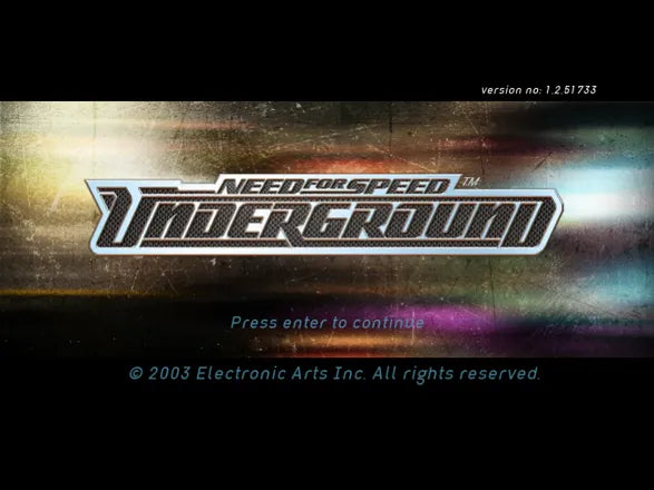 Need for Speed Underground - Xbox spill
