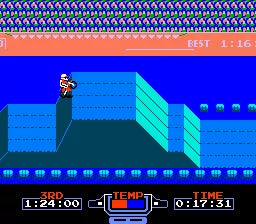 Excitebike - NES spill - Retrospillkongen