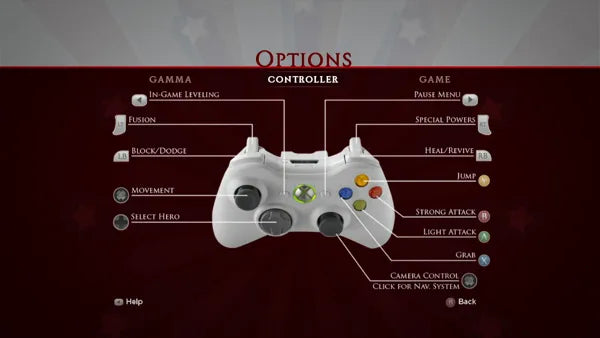 Marvel Ultimate Alliance 2 - Xbox 360 spill