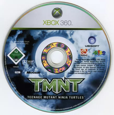 TMNT: Teenage Mutant Ninja Turtles - Xbox 360 spill - Retrospillkongen